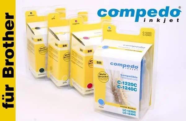 Druckerpatrone für Brother LC1240Y01 gelb