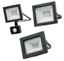 LED Außenstrahler schwarz, 20W 1500 Lumen