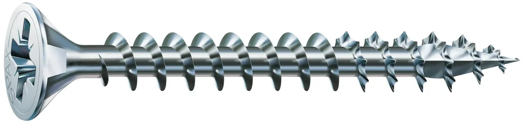 Senkkopf, Kreuzschlitz Z, Vollgewinde 6,0 x 60 mm, 100 Stück