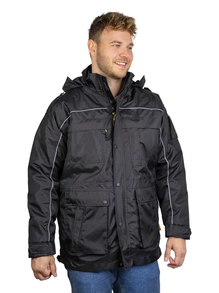 Funktionsjacke, Farbe schwarz, Gr.2XL