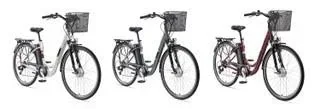 Unisex Alu-City E-Bike, 28 Zoll, 7-Gang Kettenschaltung, weiß, Multitalent RC822
