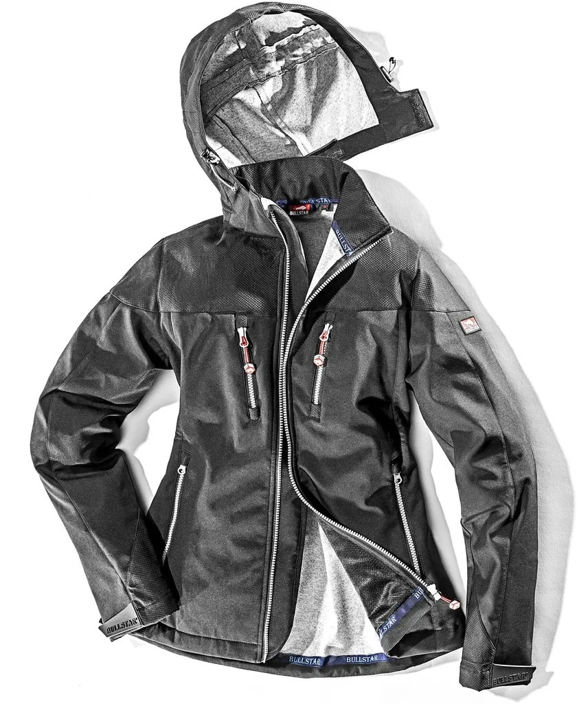 Damen-Softshelljacke WORXTAR schwarz, Gr. XS