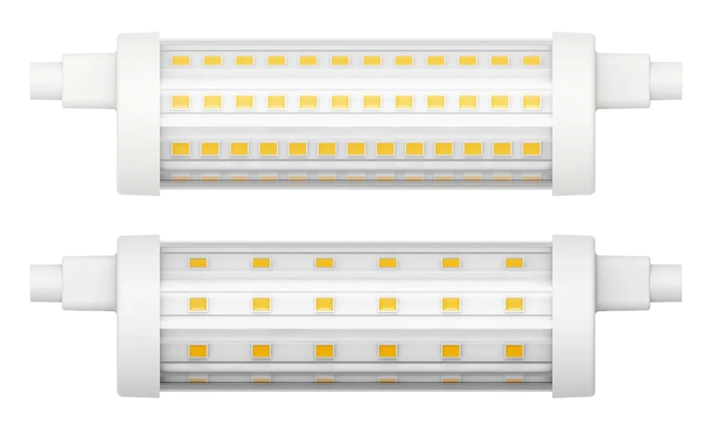 LED Stabform R7s, warmweiß