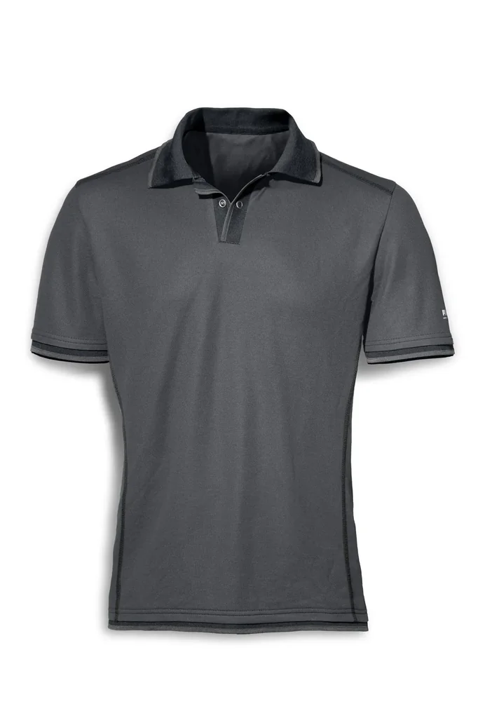 Polo-Shirt CHAMP, Farbe stahlgrau/carbon, Größe XXL