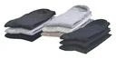 Komfort Socken, Gr. 43-46, 3er Set, je 1 x natur/ beige/ grau