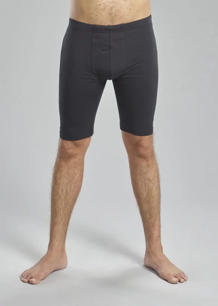 Retroshorts knielang, 2er Pack Farbe schwarz, Gr.M