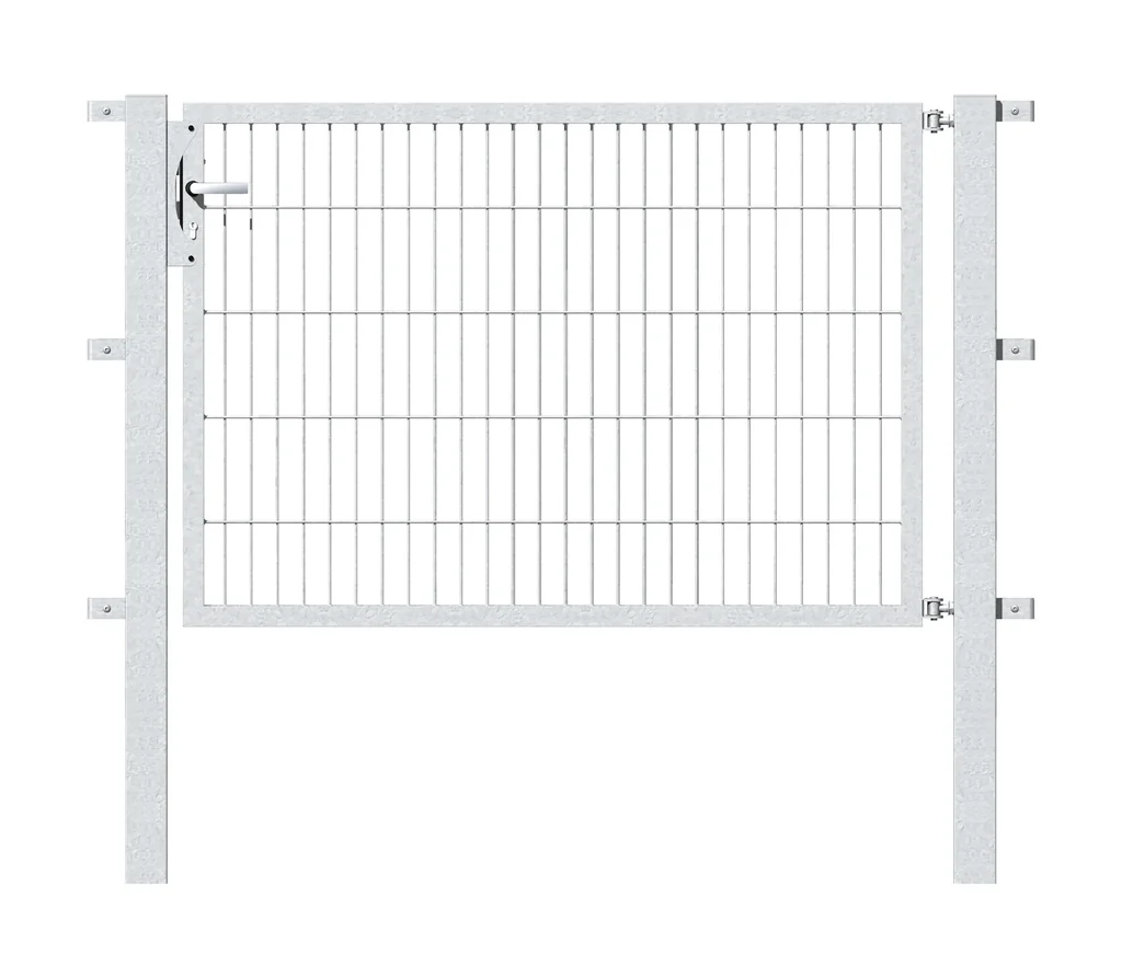 Einzeltor Flexo mit Zubehör, feuerverzinkt/ Breite 150 cm, Höhe 100 cm