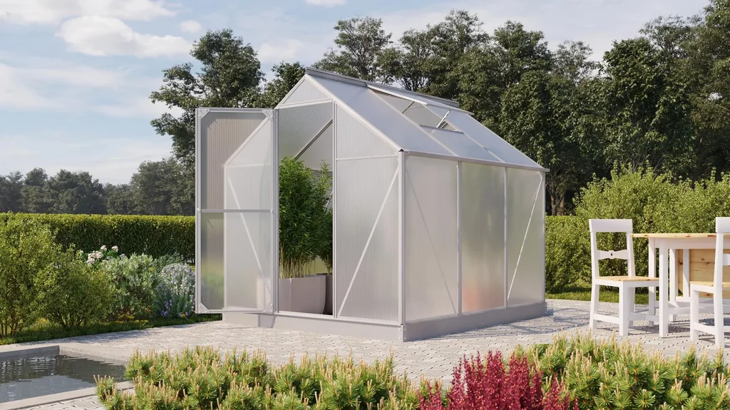 Gewächshaus Eos 7500 HKP4 mm, Farbe smaragd