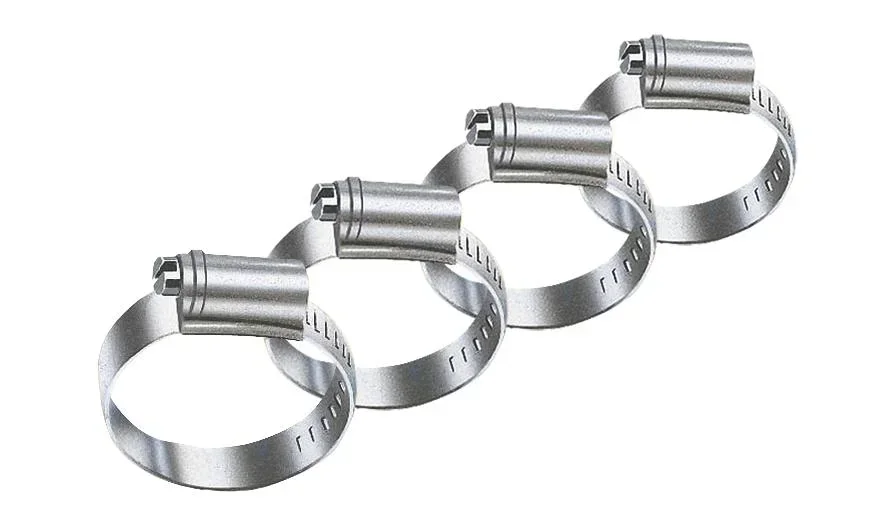 Schlauchschellen-Set 4-teilig, verzinkt 12-20 mm