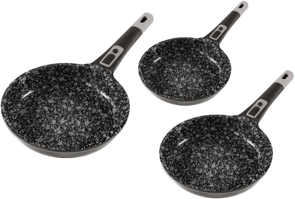 Aluguss-Bratpfanne MOONSCAPE Ø 24 cm mit Klick-Griff