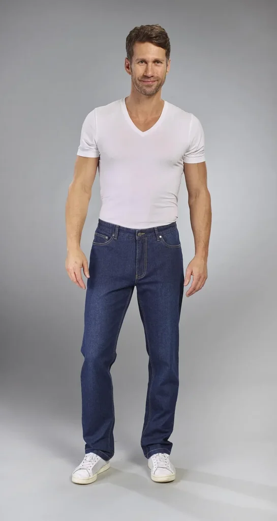 5 Pocket Jeans, Farbe dark stone, Gr.50