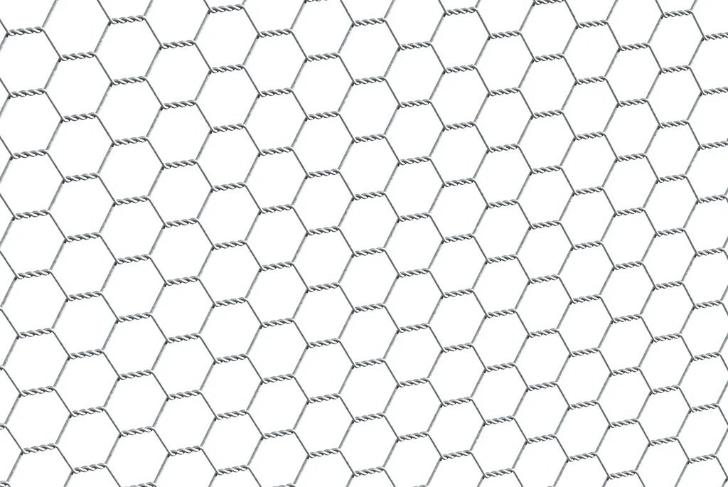 Sechseckgeflecht verzinkt, 100cm x 25m, 25x25mm, 0,8mm