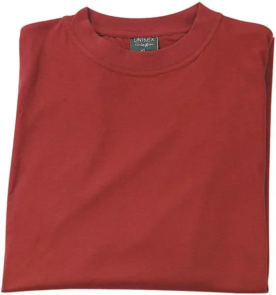 Big Size T-Shirt, rot, Gr.M