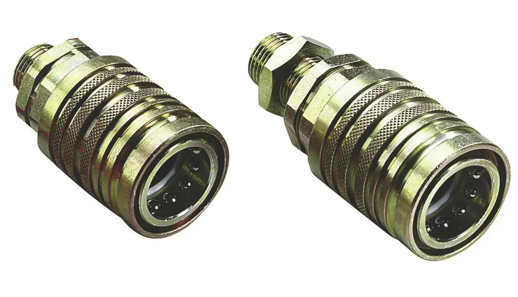 Hydraulikmuffe Schottgewinde M22 x 1,5, 25 mm langes Gewinde, 2 St.