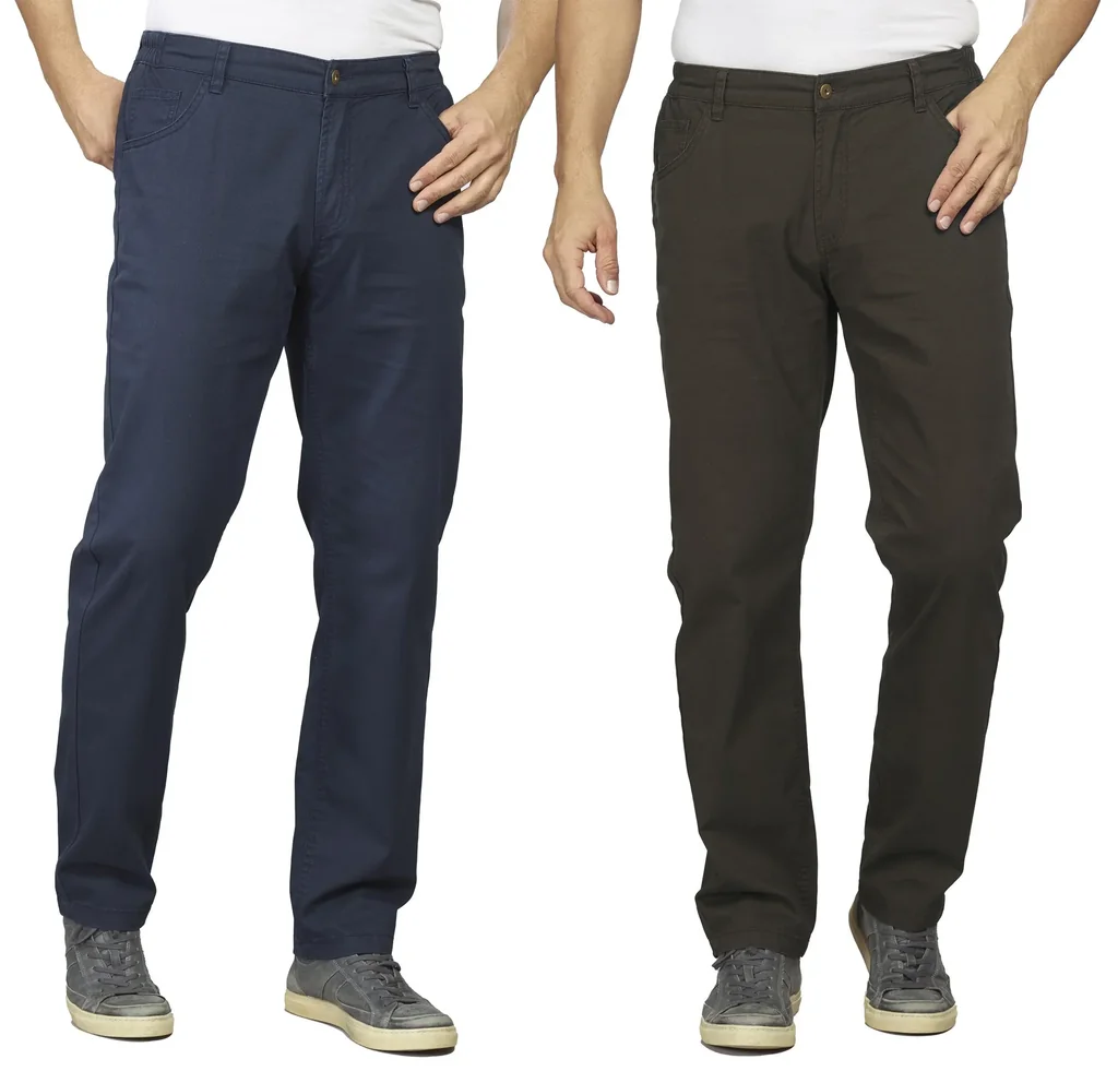 Stretchhose mit Komfortbund, Farbe dunkelbraun, Gr.26
