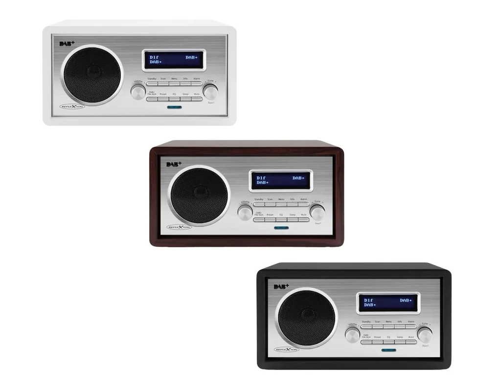 Retro DAB+ Radio - Holzfarbend