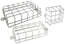 Schutzgitter für Rückleuchten, quadratisch - 110 x 110 x 55 mm