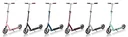 NL 205 Deluxe Tretroller, 205 mm, ABEC 7, Handbremse, höhenverstellbar, Frontfederung, Klappmechanismus, blau