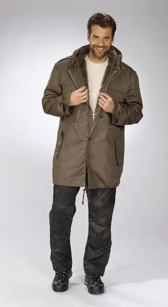 Parka, Farbe steingrau, Gr.L