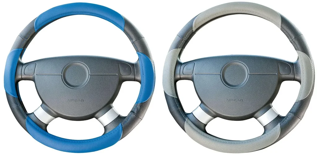 Lenkradbezug Sport, grau