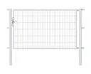 Einzeltor Flexo mit Zubehör, feuerverzinkt/ Breite 200 cm, Höhe 120 cm