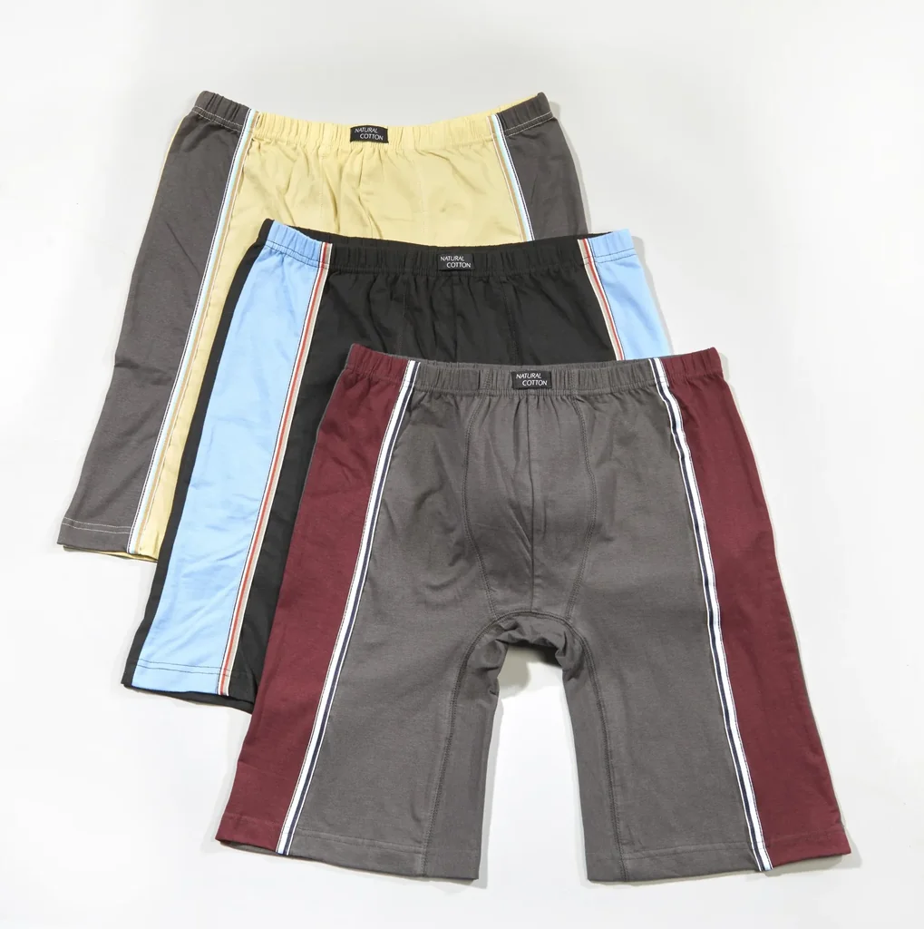 Retroshorts knielang, im 3er Pack, Gr.M