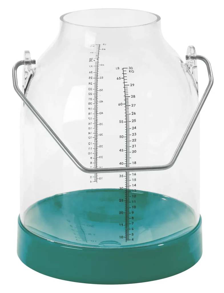 Melkeimer, 30 Liter, grün, Bügelhöhe 117 mm