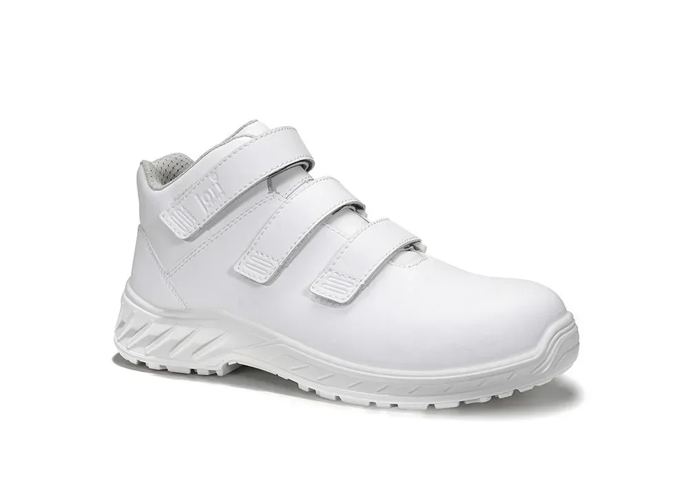 Sicherheitsschnürstiefel jo_CLEAN Strap white Mid ESD S3 Gr. 45