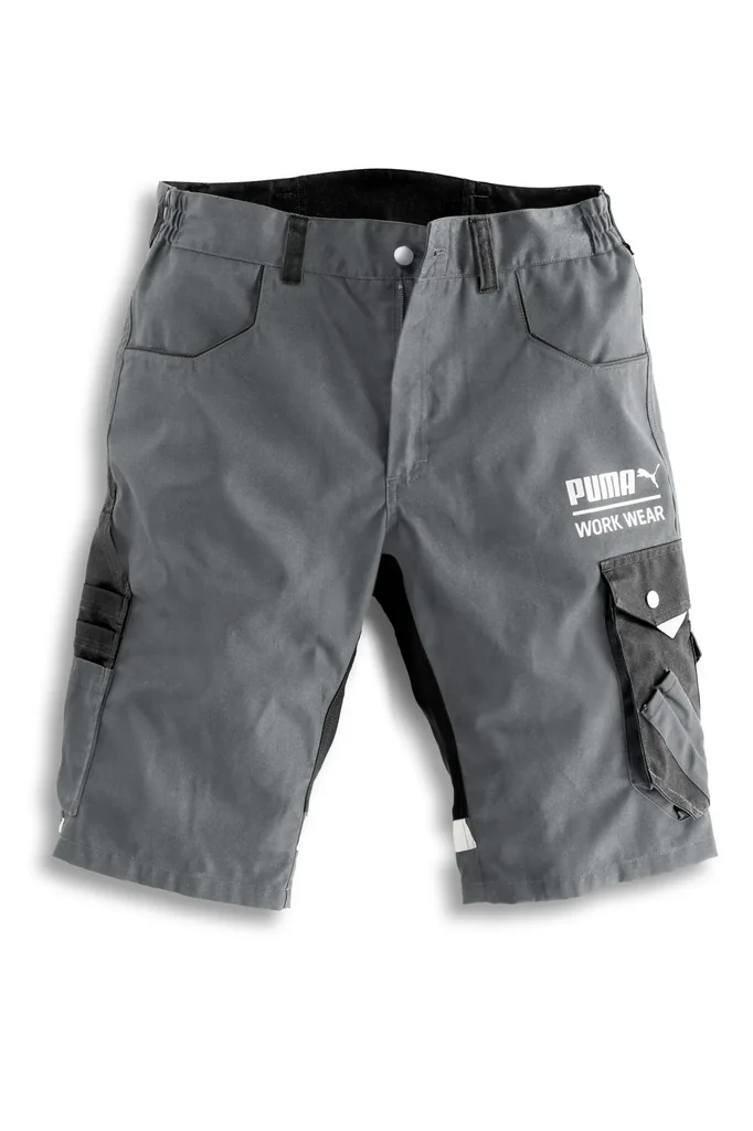 Arbeitsshort CHAMP, Farbe stahlgrau/carbon, Größe 46