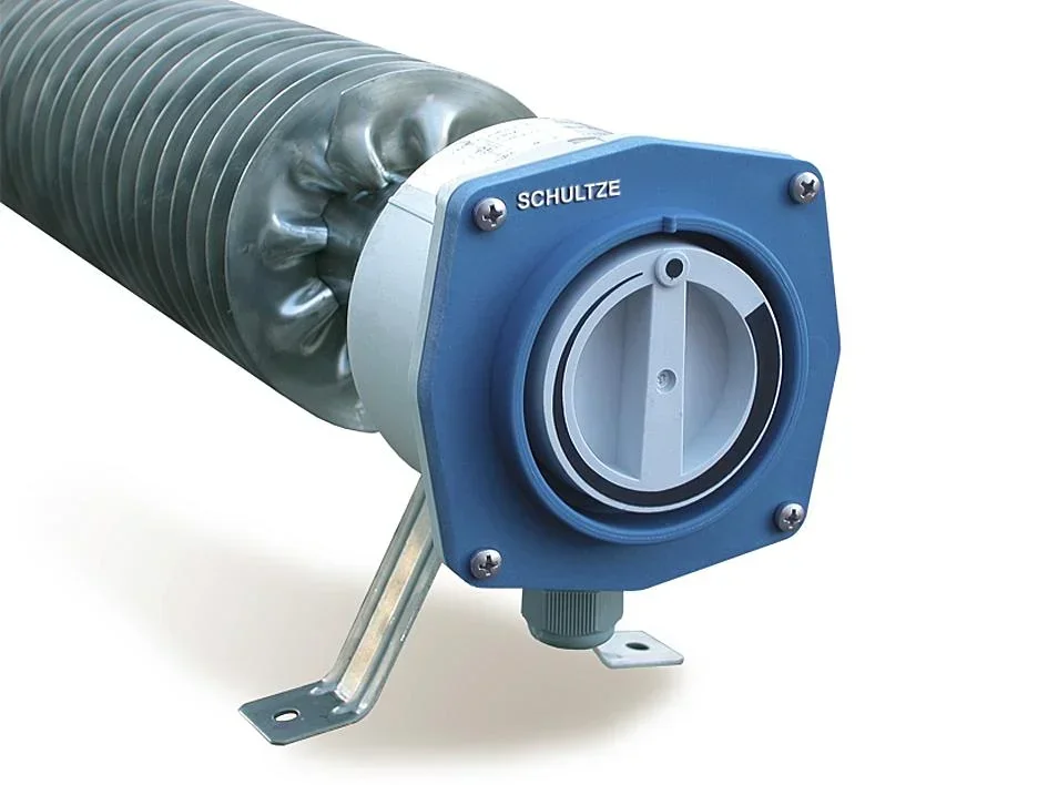 Rippenrohrheizofen Niedertemperatur Automatik, 500 W 230 V, IP66/67