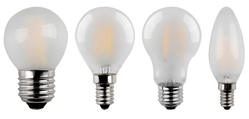 Retro-LED Lampe mit 4 Watt, E27, warmweiß, matt
