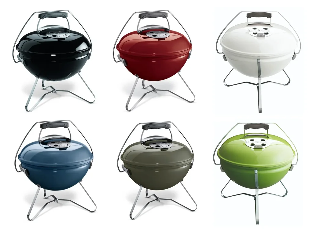 Holzkohlegrill Smokey Joe Premium, 37 cm, Crimson