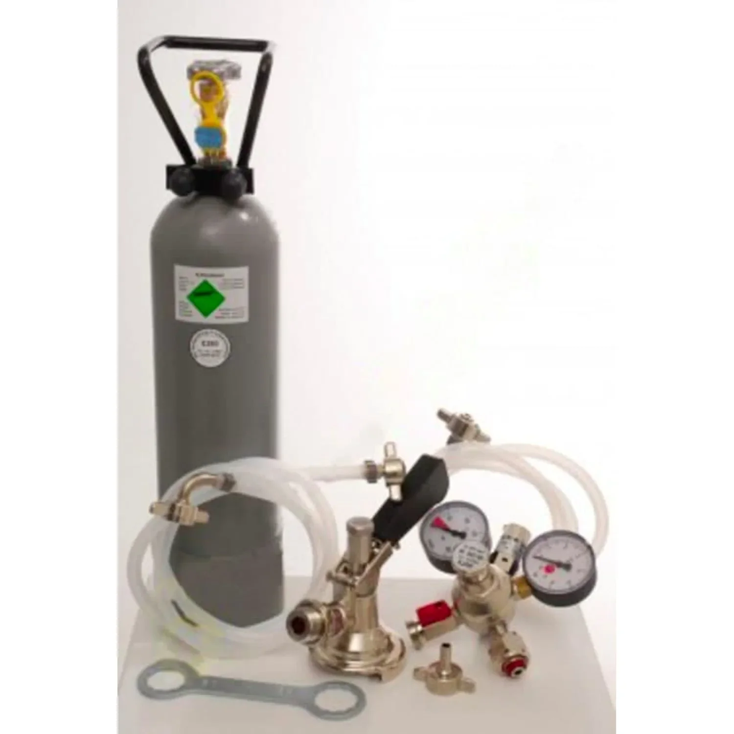 Accessory package for Kontakt 2-line with 2x combi fitting without Co2 bottle