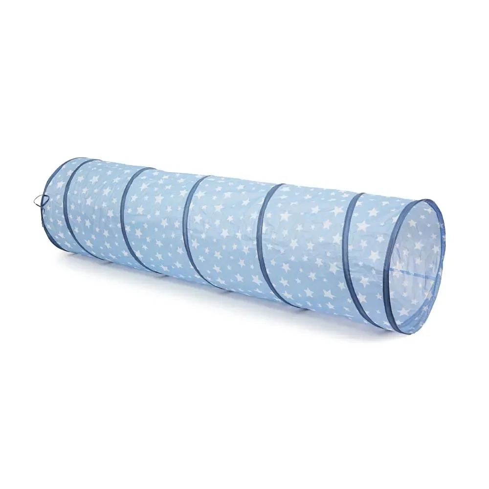 Kids Concept Spieltunnel Sterne blau