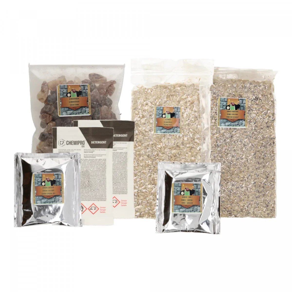 Nachfüllset für Kingdom Brew Kit, Bierbrauset - Dunkel