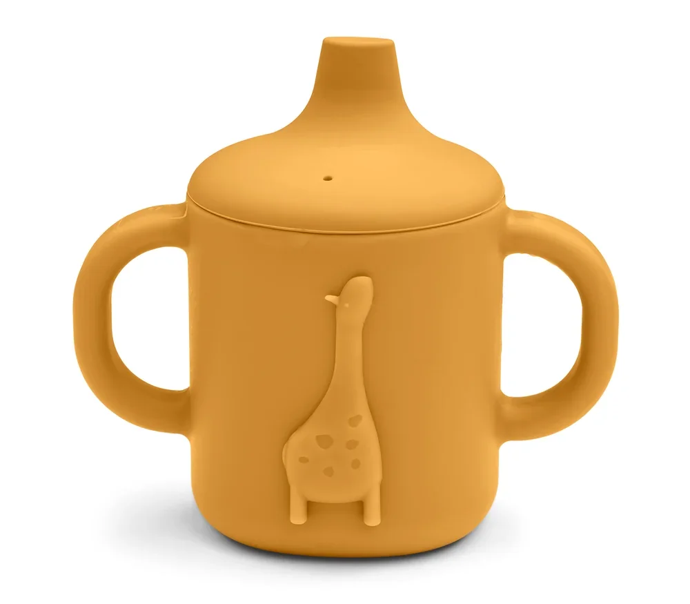 Liewood Schnabeltasse, Trinklernbecher – Amelio, silikon, Farbe: Yellow mellow