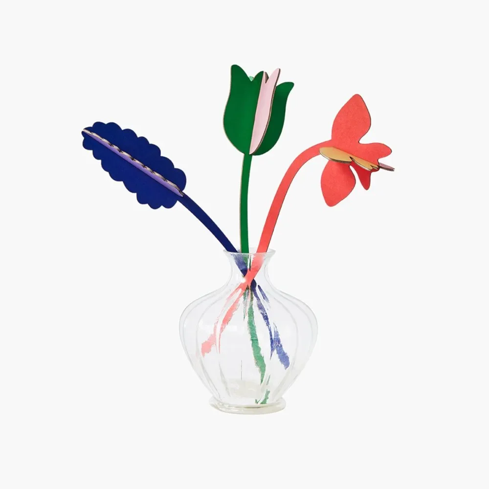 studio ROOF 3D Frühlingsblumen Pappe