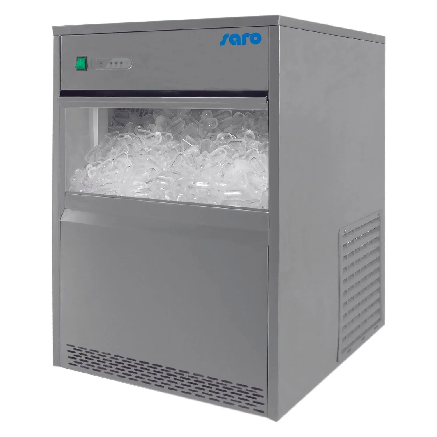 Eiswürfelmaschine, Eiswürfelbereiter - Modell EB 26 mit Luftkühlung