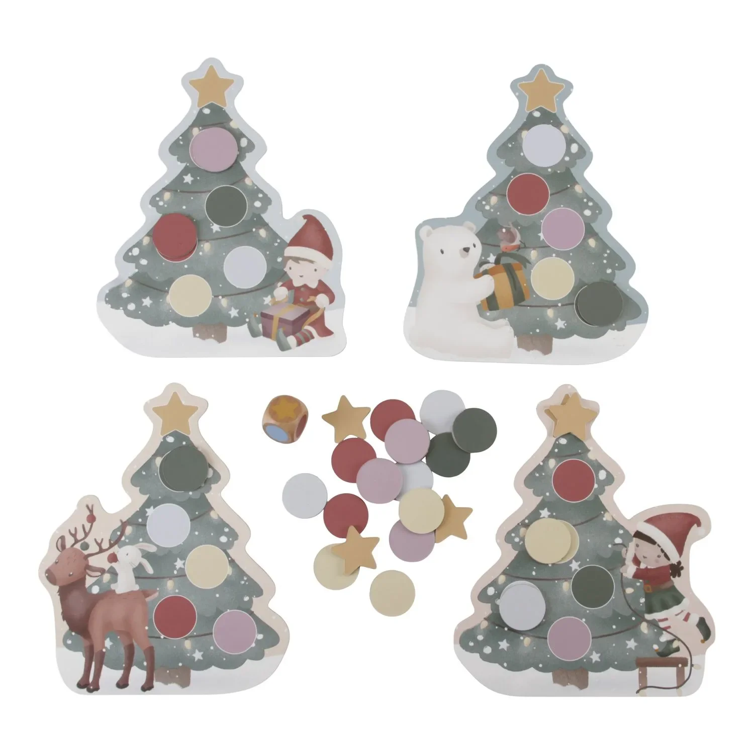 Little Dutch Brettspiel - X-Mas Weihnachtsbaum