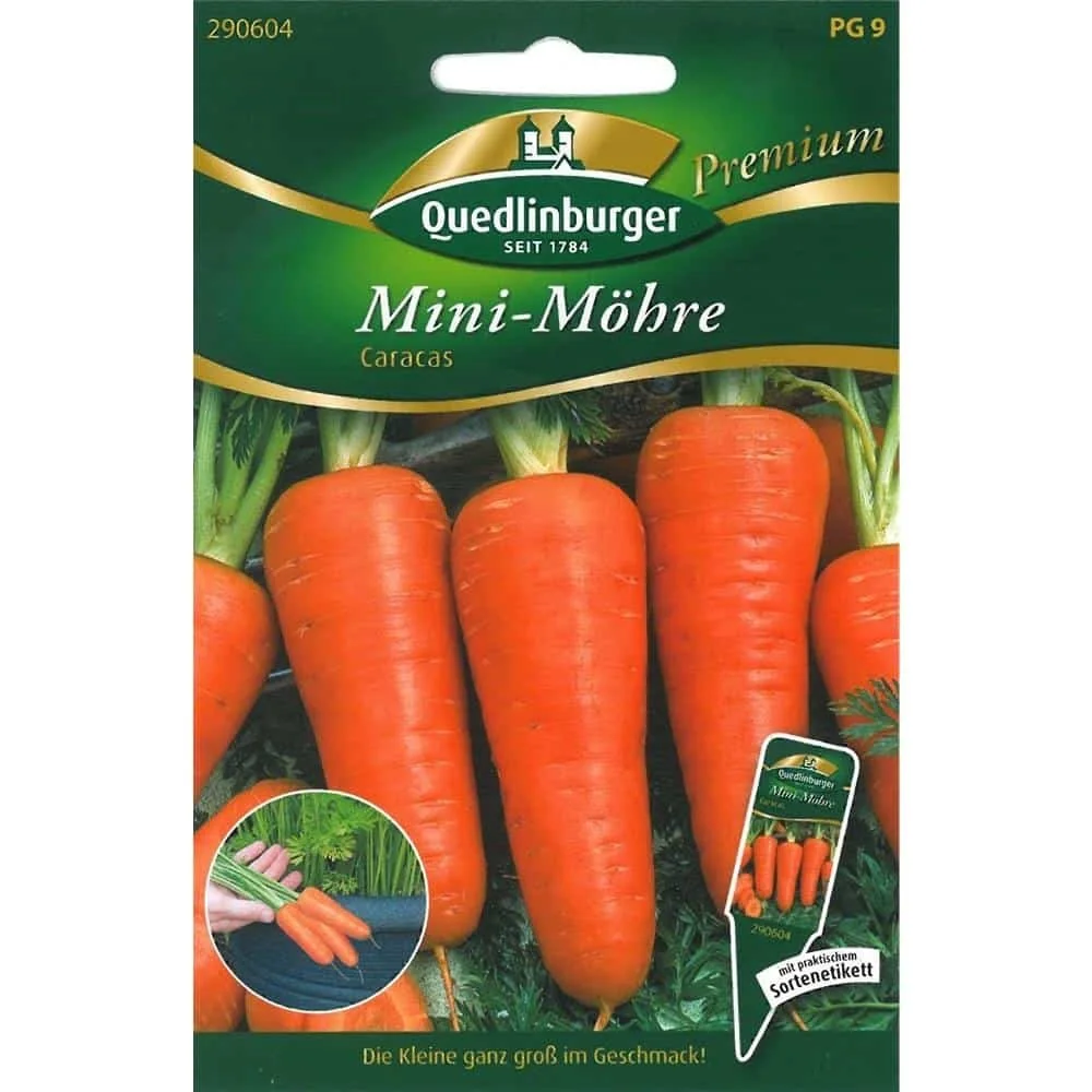 Mini Möhren Samen, Karotten Samen