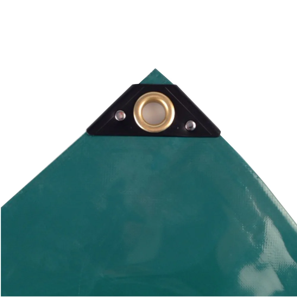PVC Plane 650g/m², wasserdicht, reißfest, Abdeckplane grün 3x6m (18m²)