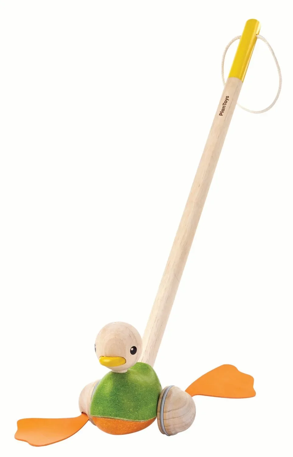 Plan Toys - Schiebetiere - Schiebeente, Gummibaumholz