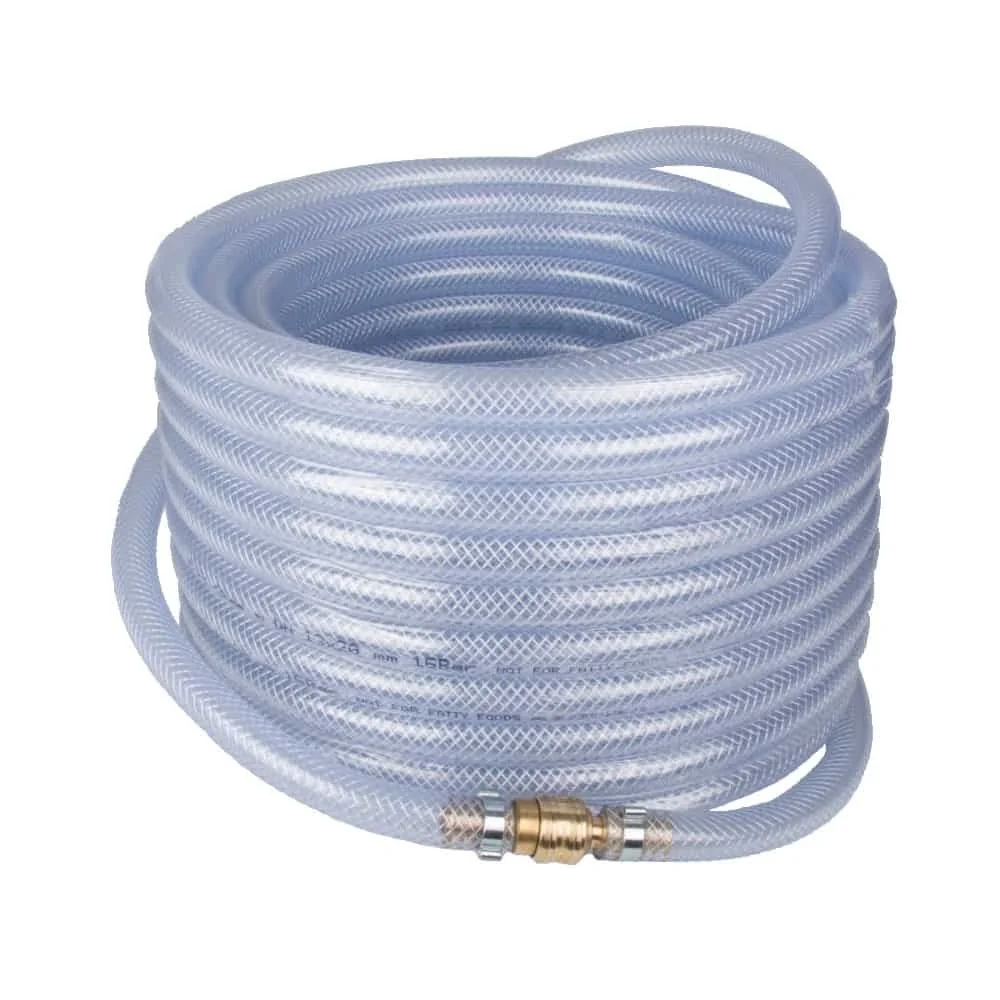 Druckluftschlauch 50m, mit Kupplung, 9x15mm, flexibel