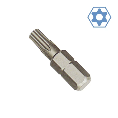 Innensechskant Bit, TT9 Stirnloch, 25mm