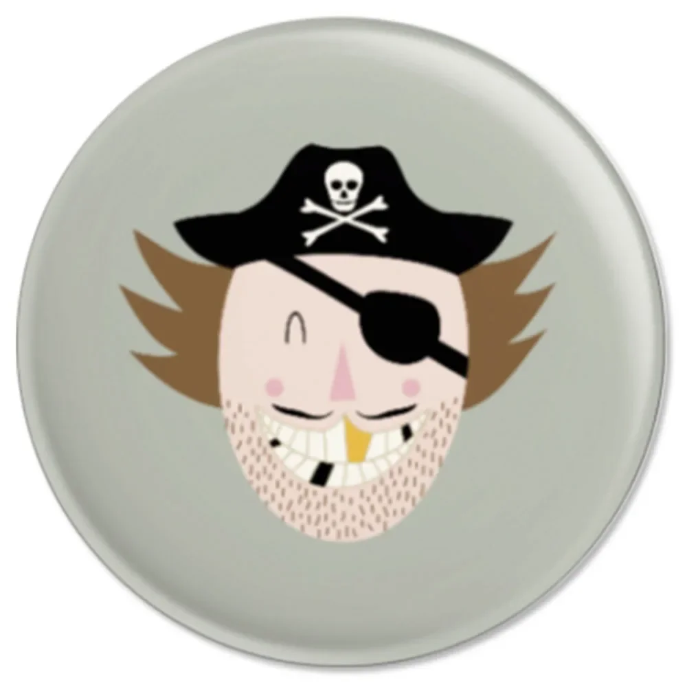 Ava & Yves Kinder Button / Anstecker Pirat