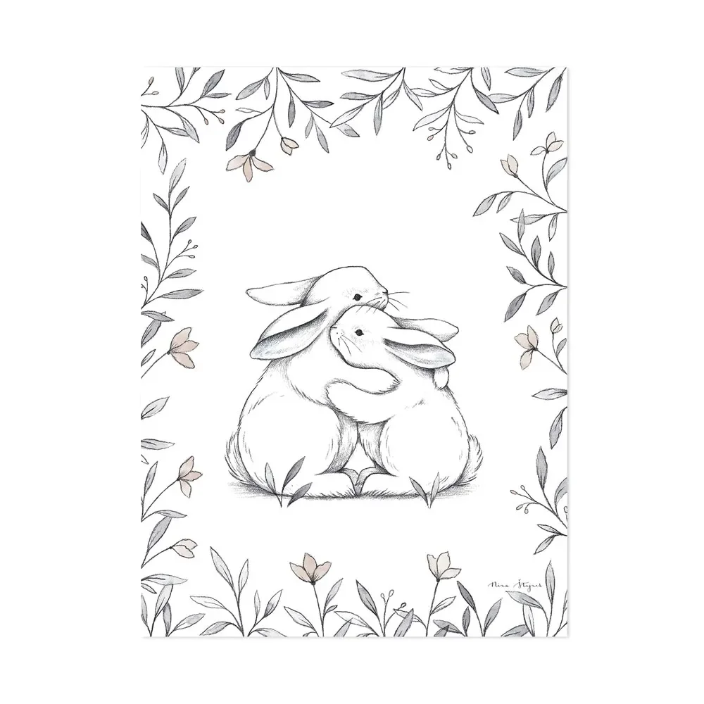 Lilipinso Poster Kuschelhäschen