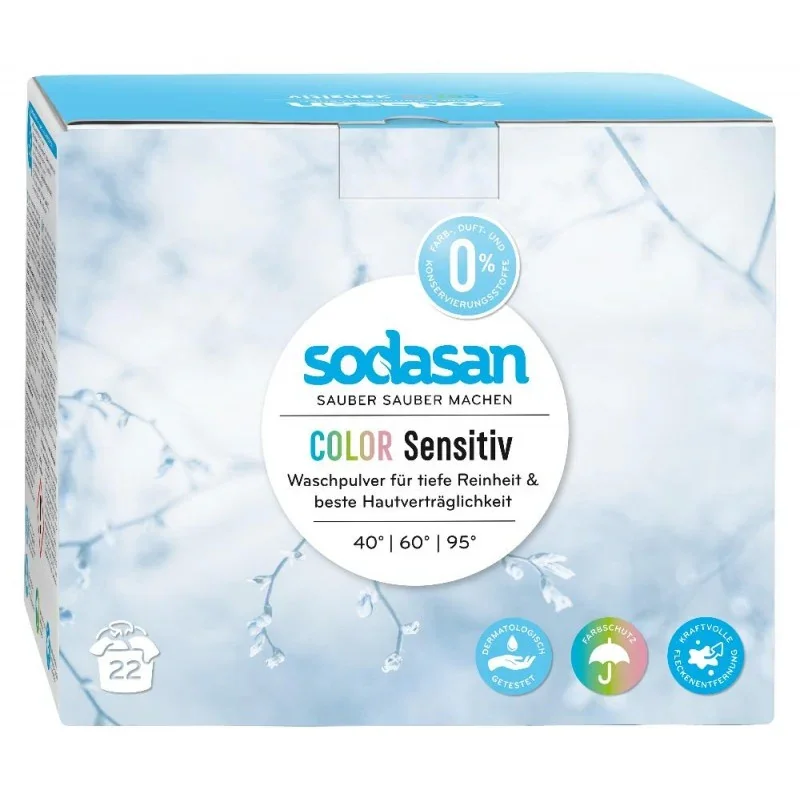 SODASAN Comfort SENSITIV Waschpulver in verschiedenen Größengebinden