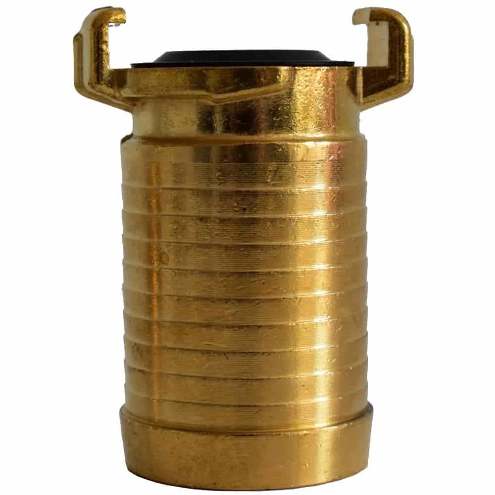 Schlauchanschluss Messing, 1 1/2 Zoll Schlauchtülle Messing, Schnellkupplung