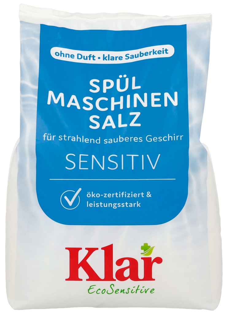 KLAR Spülmaschinensalz 2kg Beutel