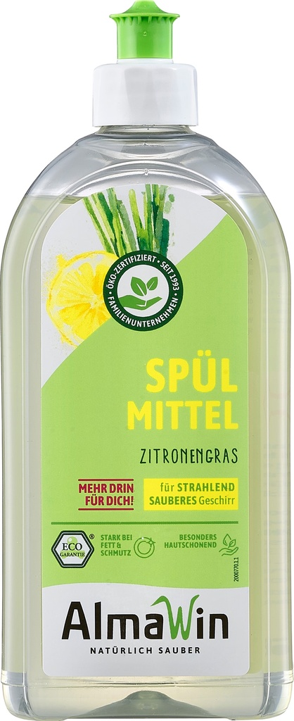 ALMAWIN Spülmittel Zitronengras 500ml